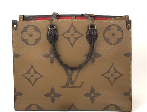 louis vuitton monogram giant onthego tote|Onthego GM Monogram Giant Canvas, Brownn .